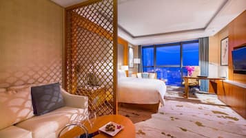 Business Room with River View | 1 bedroom, minibar, in-room safe, desk