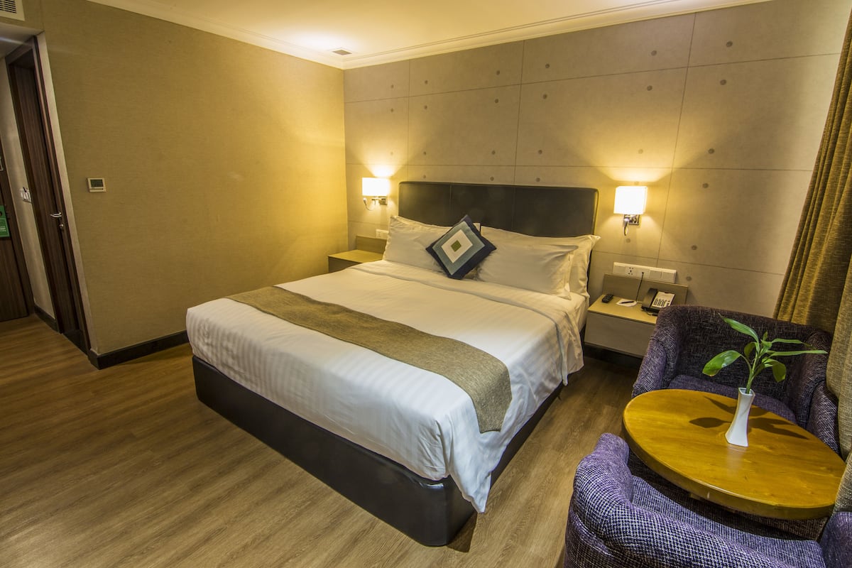 Standard-Doppel- oder -Zweibettzimmer