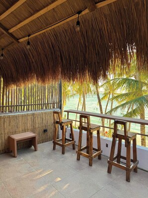 Terrace/patio - Hostel Avenue (Boracay Island)