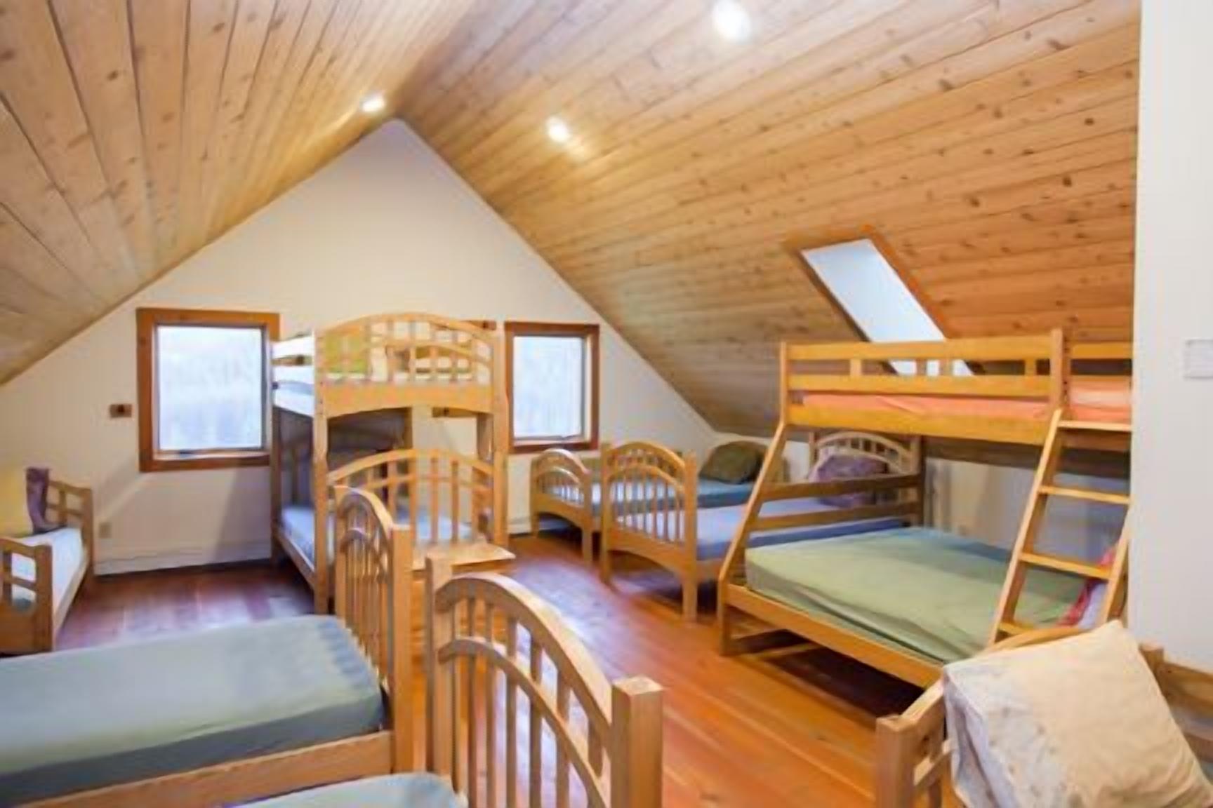 Down duvets, memory-foam beds, individually decorated