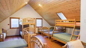 Down comforters, memory foam beds, individually decorated