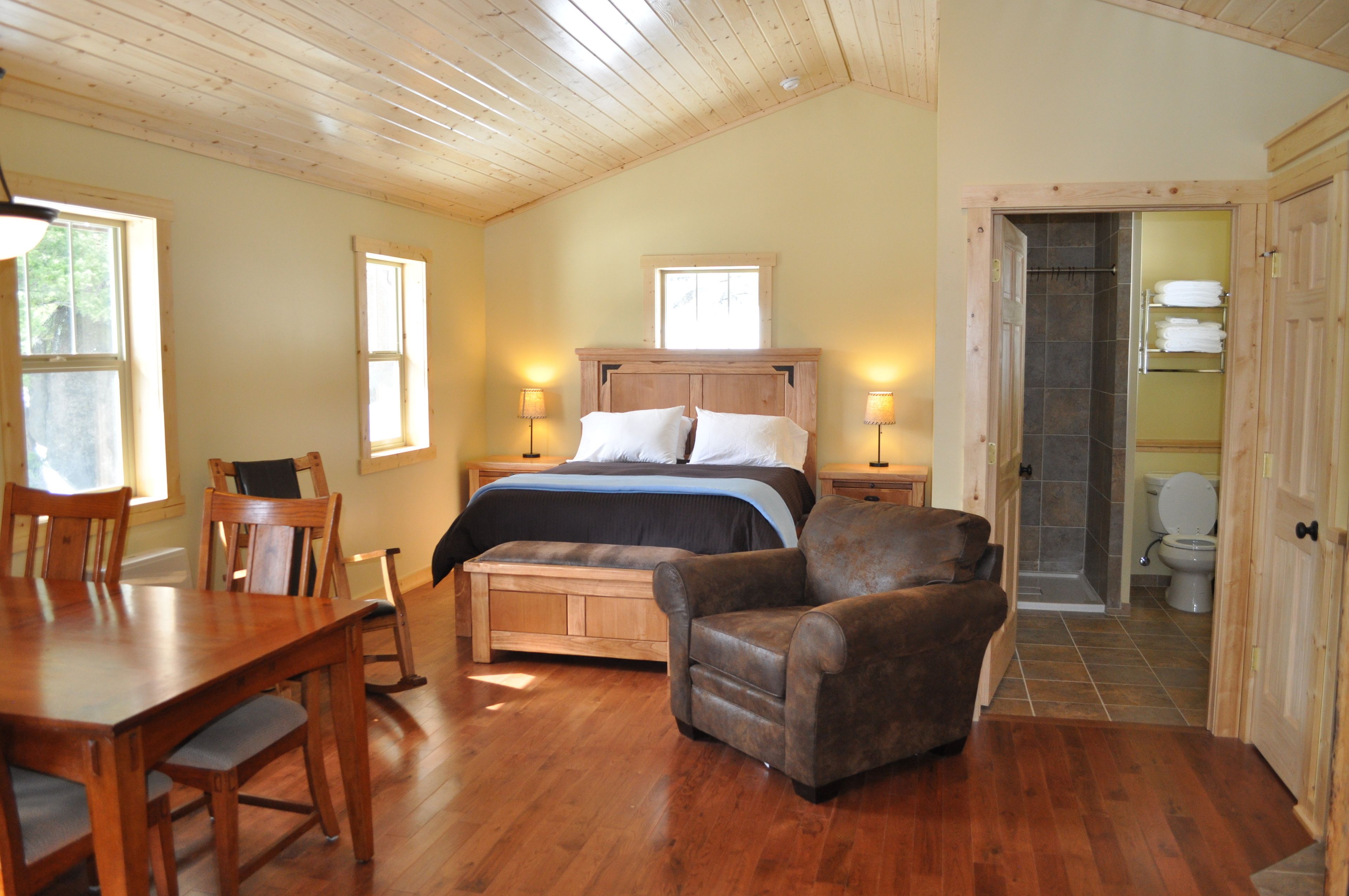 Standard Cabin, Multiple Beds, Non Smoking, Kitchen | Down comforters, memory foam beds, individually decorated