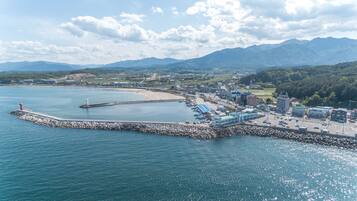 Vista a la playa o al mar