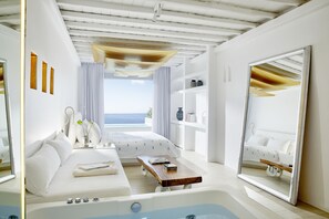 In-room safe, blackout curtains, soundproofing, iron/ironing board - CAVO TAGOO MYKONOS (Mykonos)
