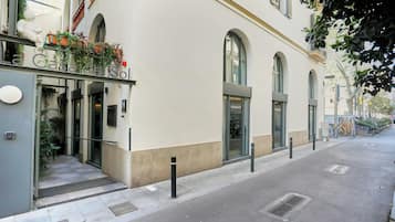 Vue depuis lâhĂ©bergement