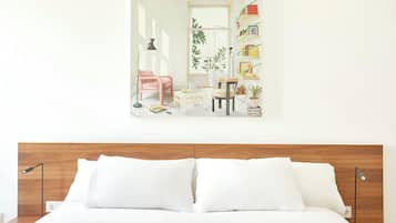 1 chambre, ameublement personnalisé, chambres insonorisées