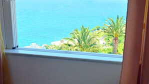 公寓, 1 间卧室, 阳台, 海景 | 客房景观