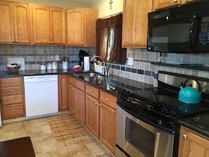 Comfort House, 3 Bedrooms, Mountainside | Private kitchen | Fridge, microwave, coffee/tea maker - Gantt s Corner 3 Bedroom Holiday Home By Pinon Vacation Rentals (Salida)