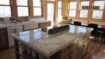 Fridge, microwave, coffee/tea maker