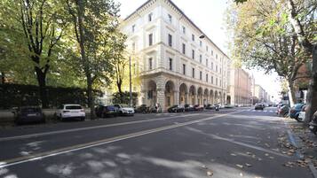 Voorkant van accommodatie