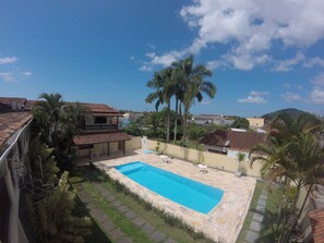 Outdoor pool, sun loungers - Pousada Berro D'Água (Cananeia)