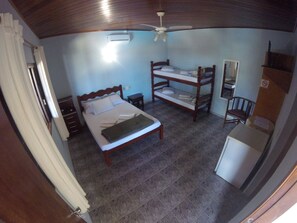 Classic Quadruple Room, 1 Bedroom, Private Bathroom | Premium bedding, minibar, desk, rollaway beds