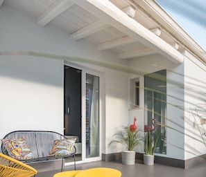 Comfort Double Room, 1 Double Bed | Terrace/patio - Curù (Castellammare del Golfo)