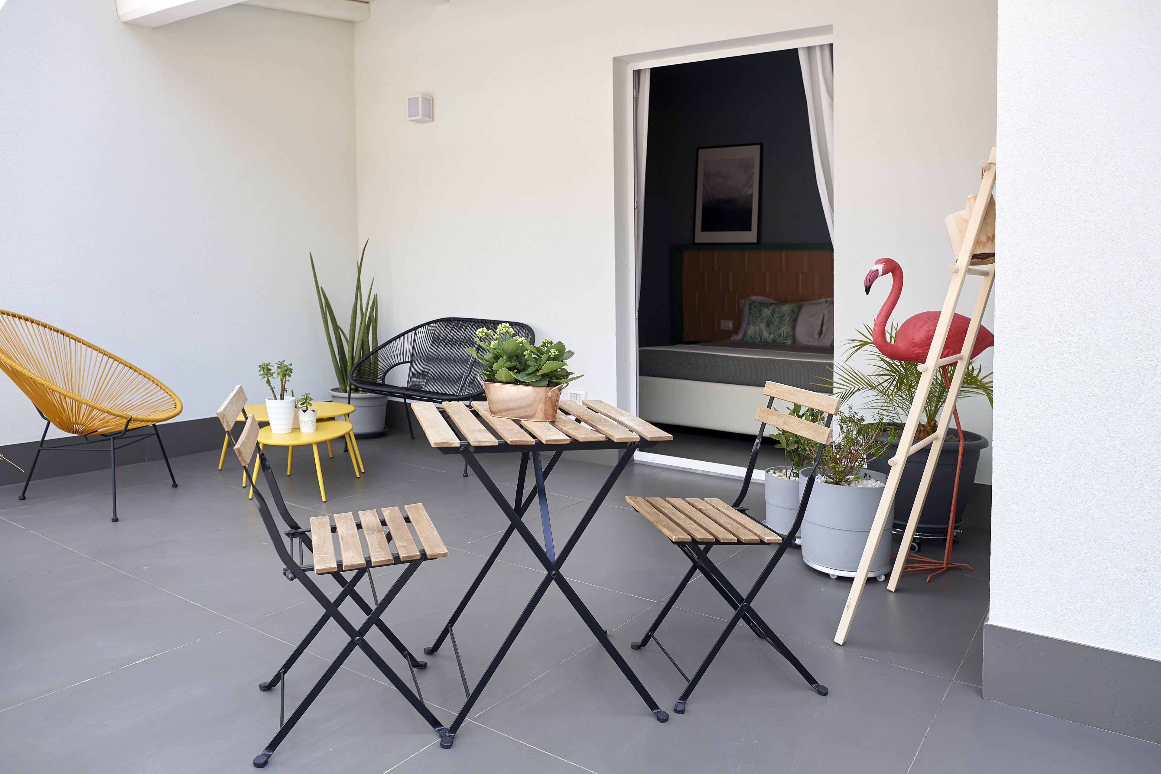 Comfort dubbelrum - 1 dubbelsäng | Terrass/Patio