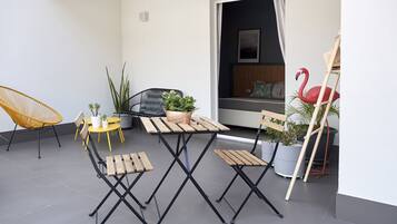 Comfort dubbelrum - 1 dubbelsäng | Terrass/Patio