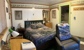 Basic Cabin, 1 Queen Bed, Kitchen (Cabin #4) - Birchwood Resort & Campground (Cadillac)