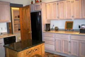 Fridge, microwave, coffee/tea maker