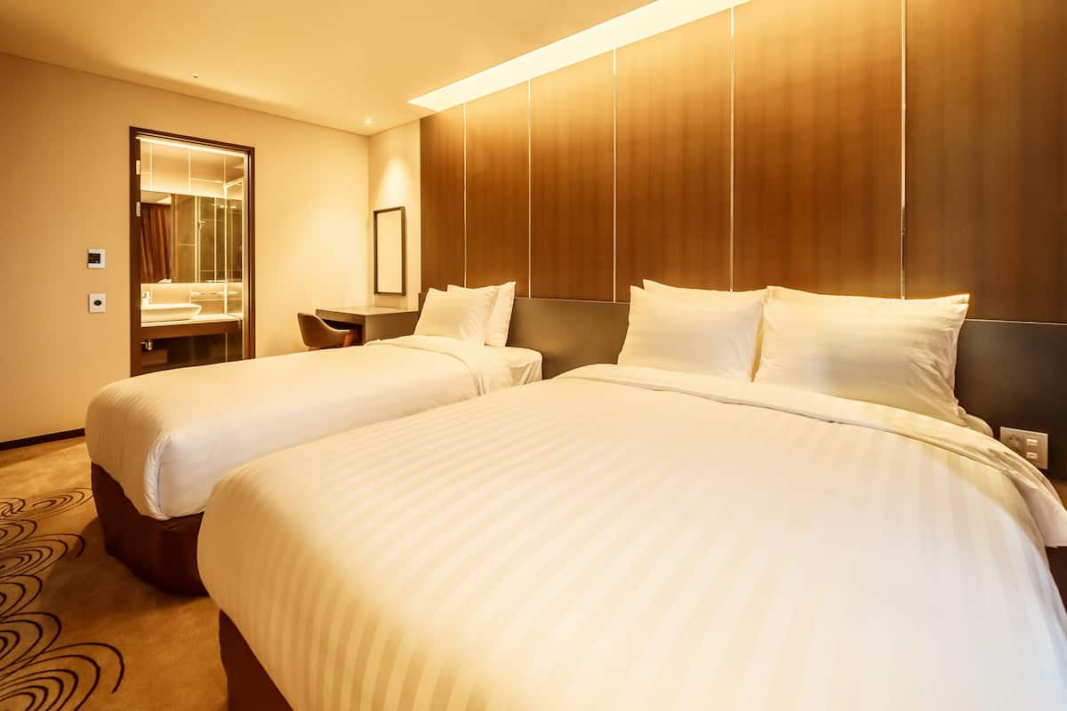 In-room safe, desk, laptop workspace, iron/ironing board (on request)