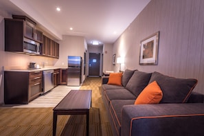 Pillow-top beds, in-room safe, desk, blackout curtains