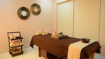 Aromatherapie, Zweedse massages, body wraps, body scrubs