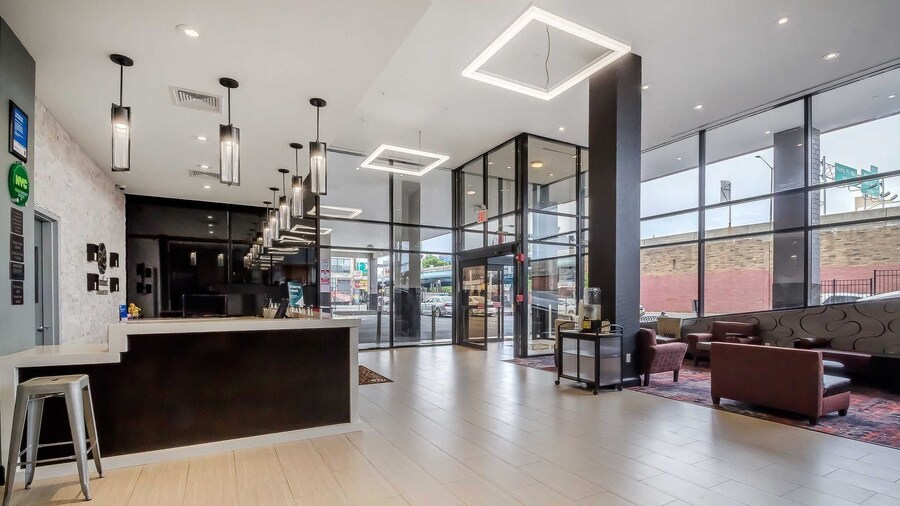 体育馆边凯富套房酒店