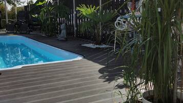 Udendørs pool, liggestole