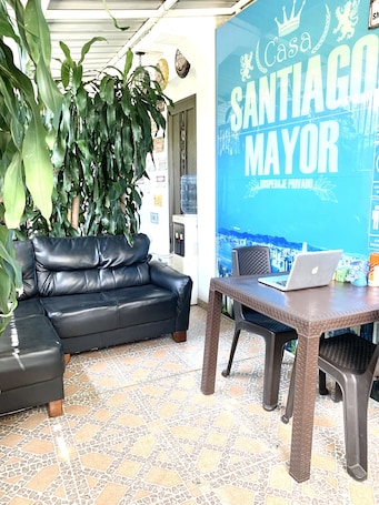 Recepción. Casa Santiago Mayor