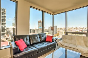 Appartamento Executive, 2 camere da letto | 2 camere, una scrivania, ferro/asse da stiro, Wi-Fi gratuito