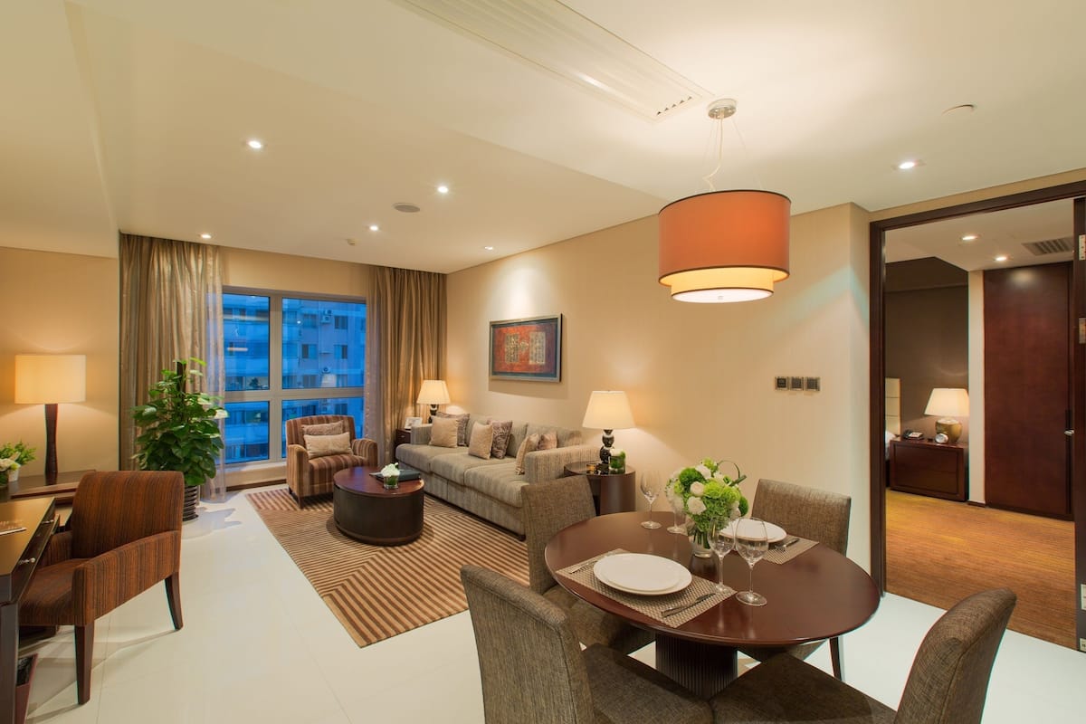 Suite Executive, 1 camera da letto | Soggiorno | TV a schermo piatto, lettore DVD, film pay-per-view