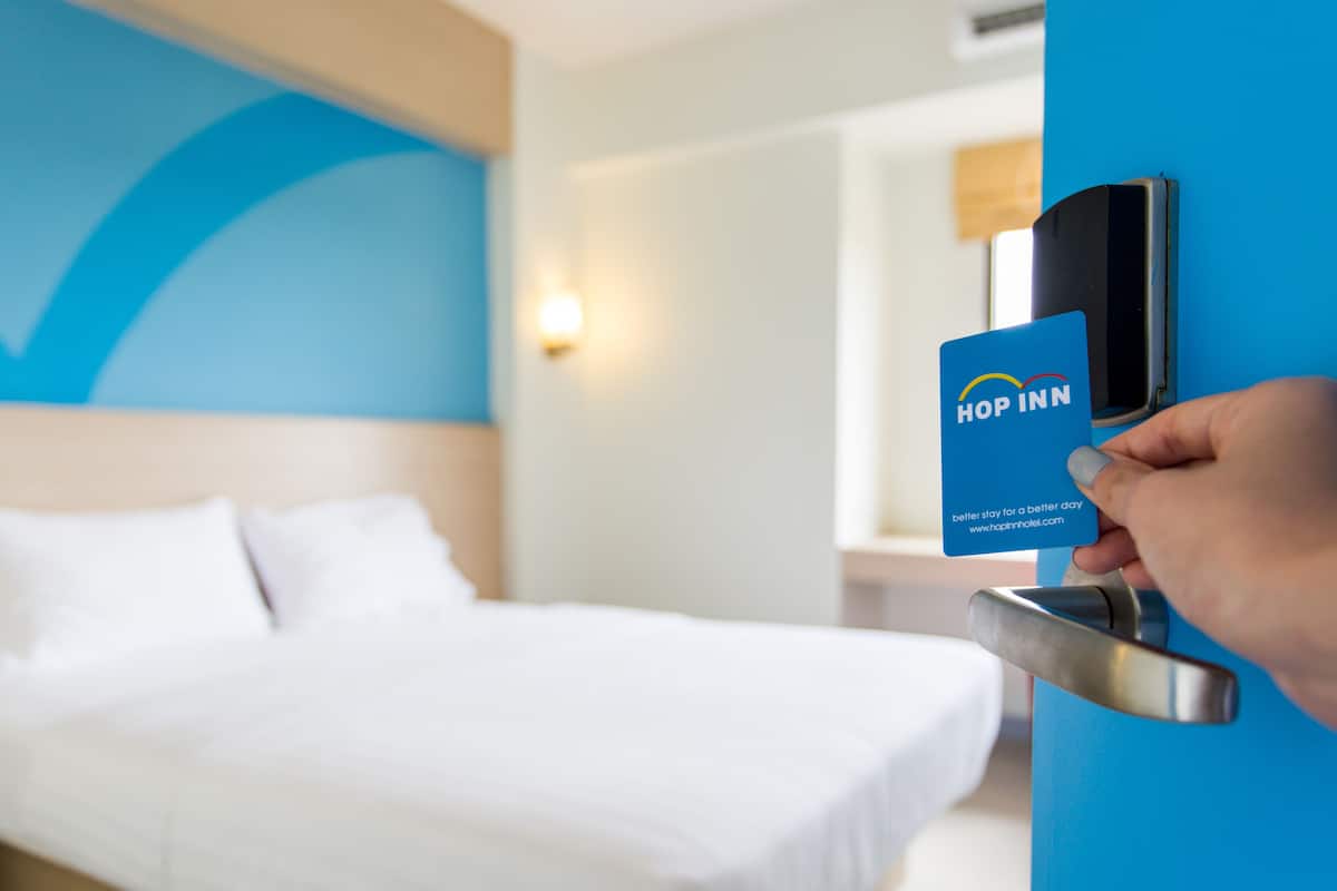 In-room safe, desk, laptop workspace, blackout drapes