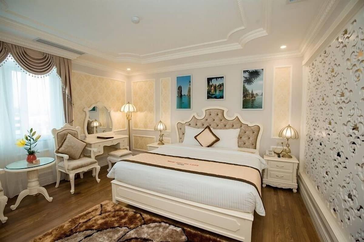 Minibar, in-room safe, desk, blackout curtains