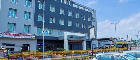 Overnatningsstedets facade