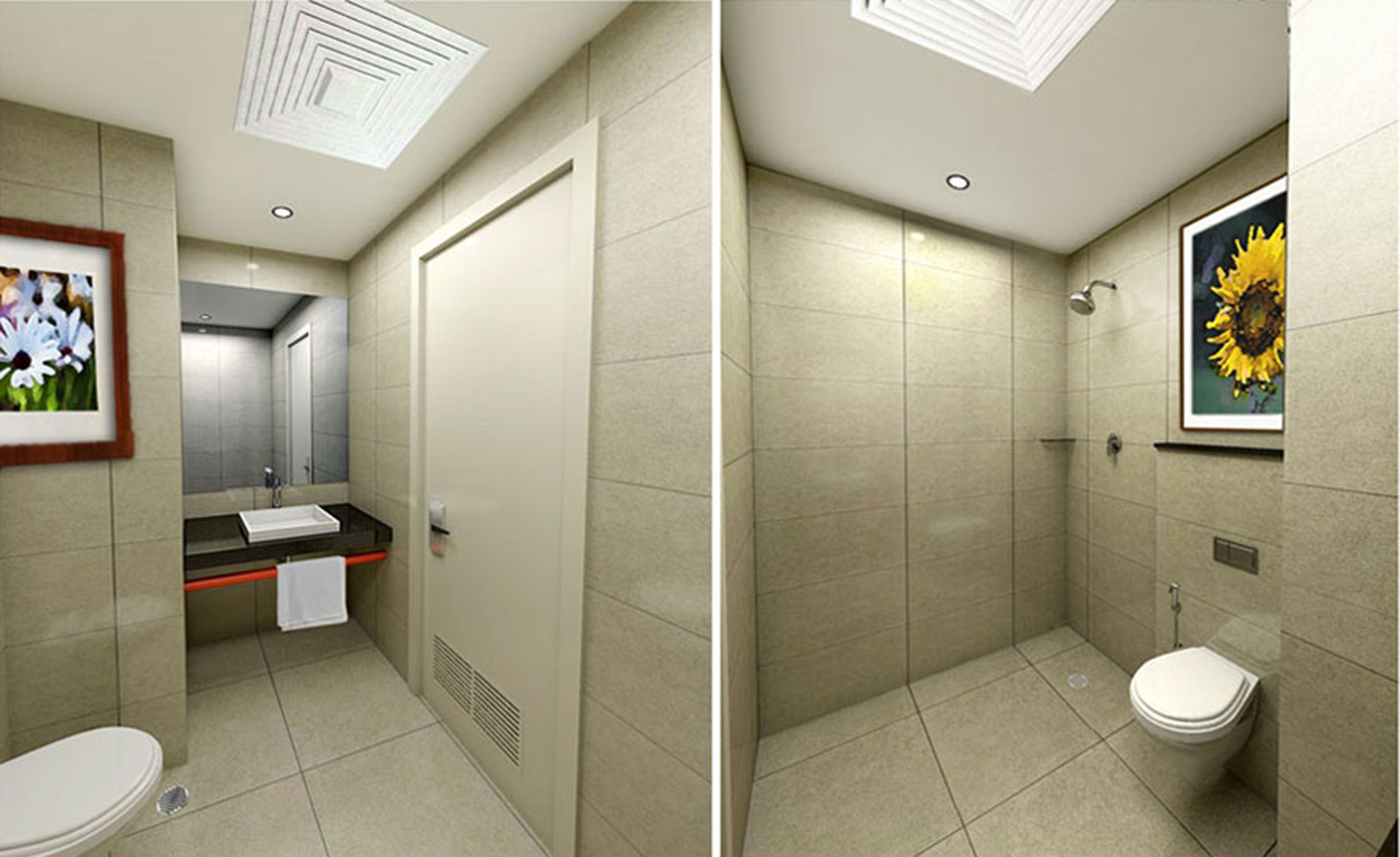 Max Queen | Bathroom | Shower, free toiletries, hair dryer, towels