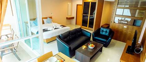 1 Bedroom Apartment | Khu phòng khách | TV LCD