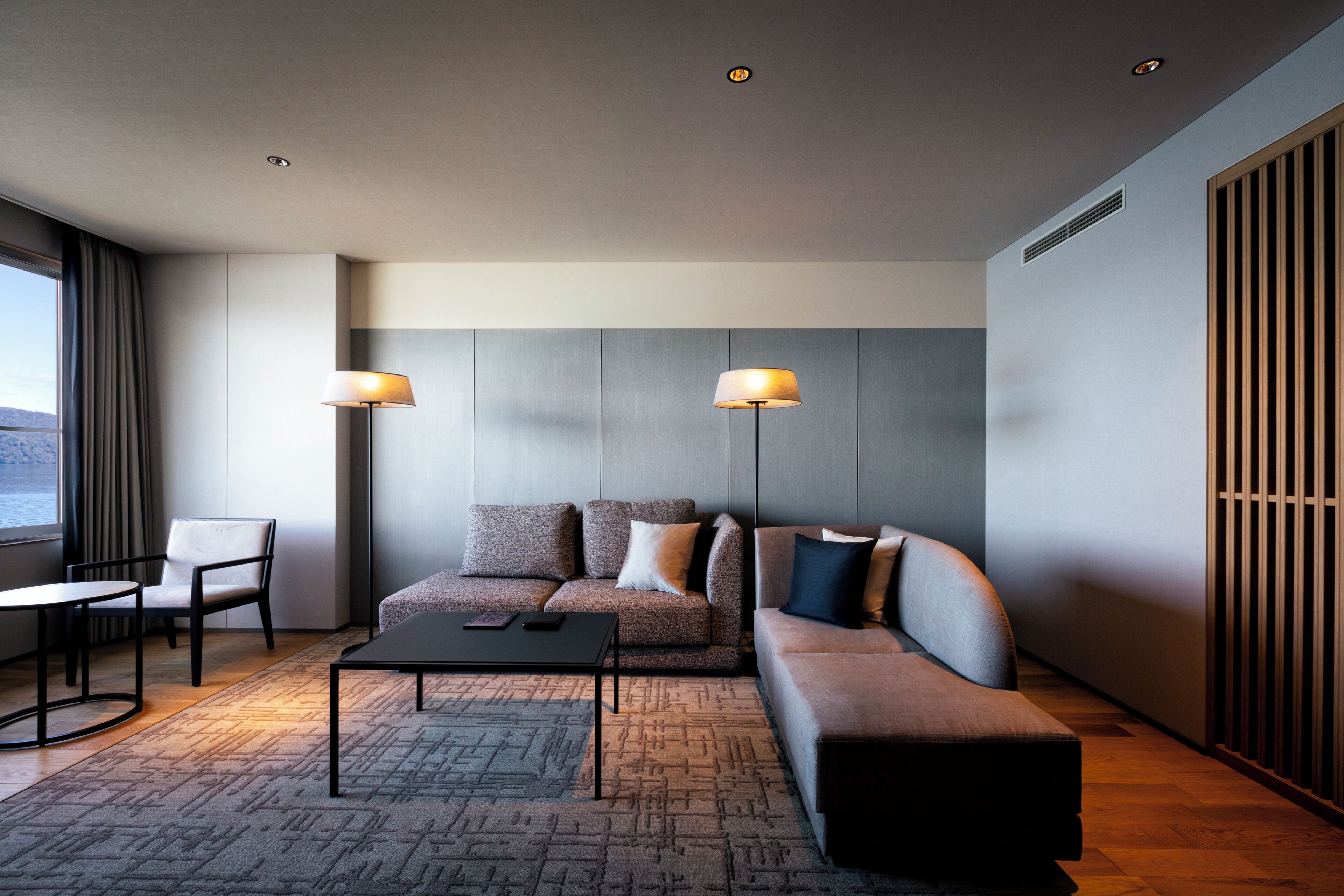 club building deluxe twin room, non smoking (buffet) | living area | 32-inch lcd tv with digital channels, tv