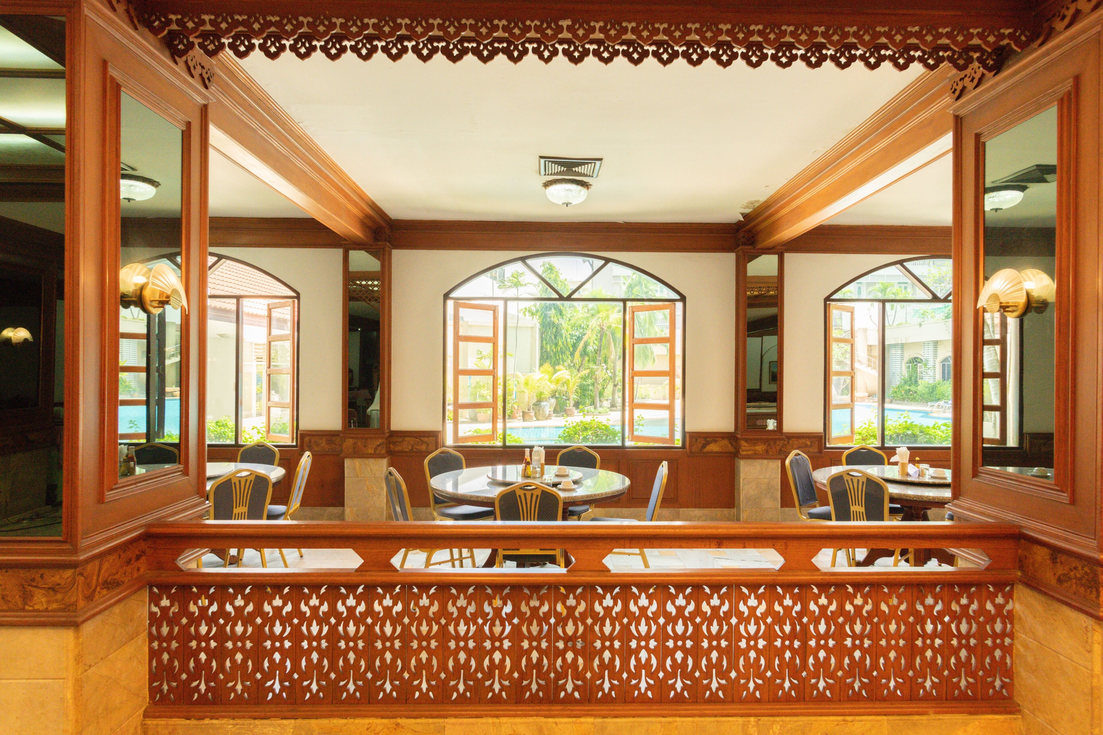 Café da manhã, almoço e jantar