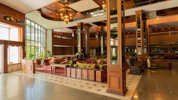 Sala de estar en el lobby