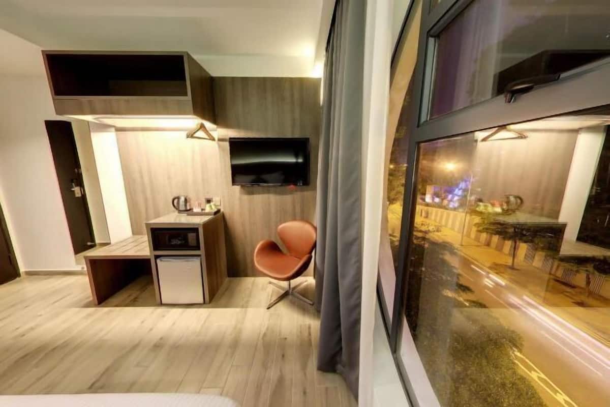 In-room safe, blackout curtains, iron/ironing board, free WiFi
