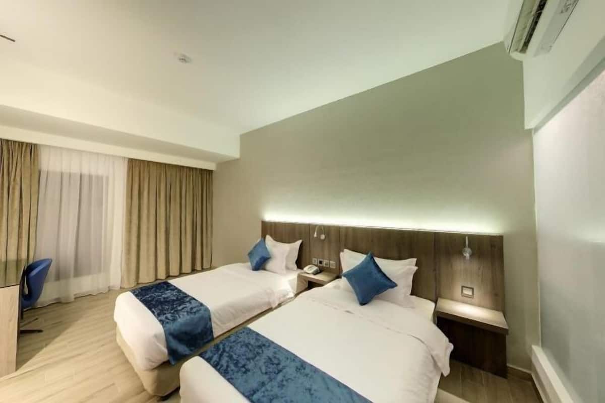 In-room safe, blackout curtains, iron/ironing board, free WiFi