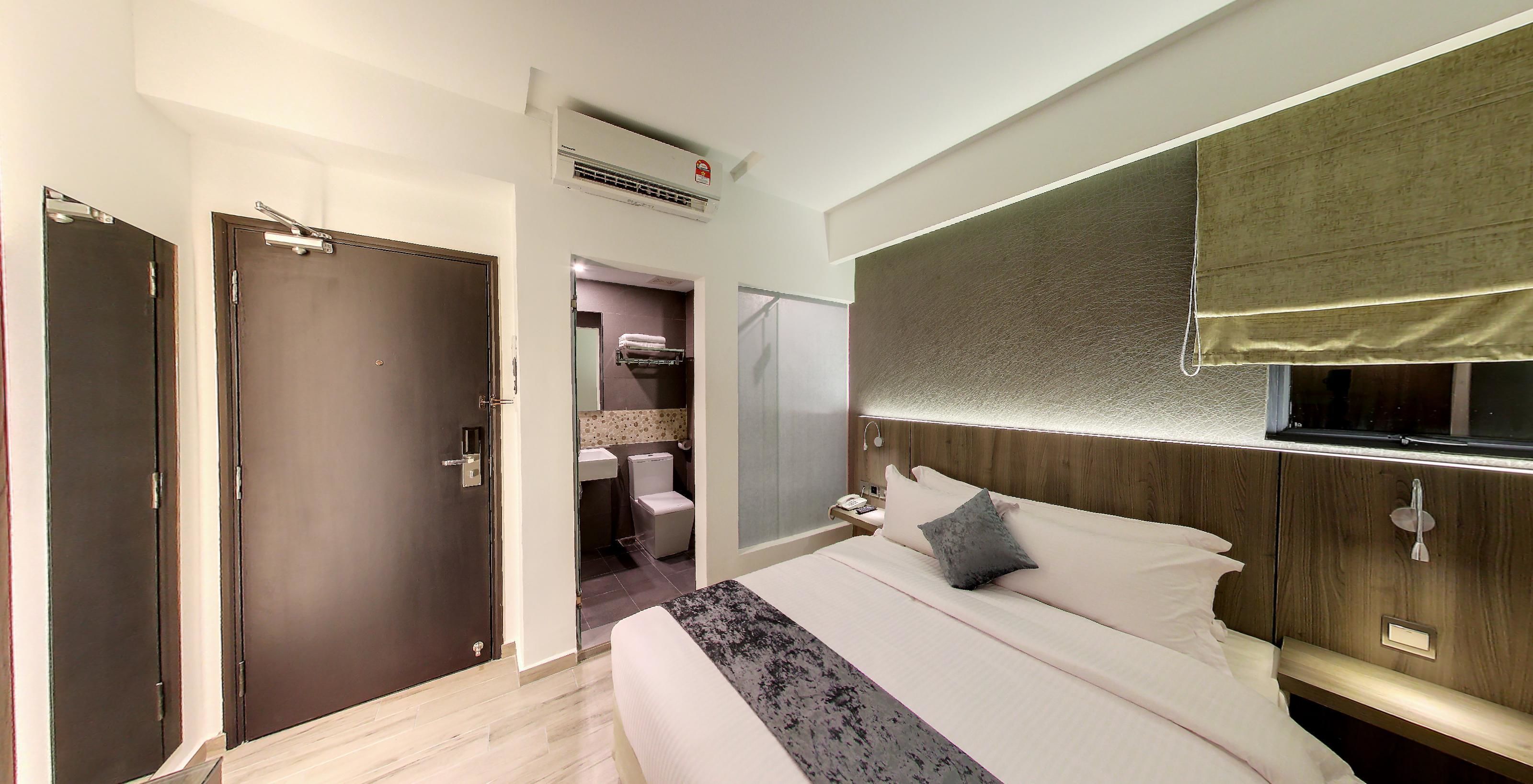 standard double room | in-room safe, blackout curtains, iron/ironing board, free wifi