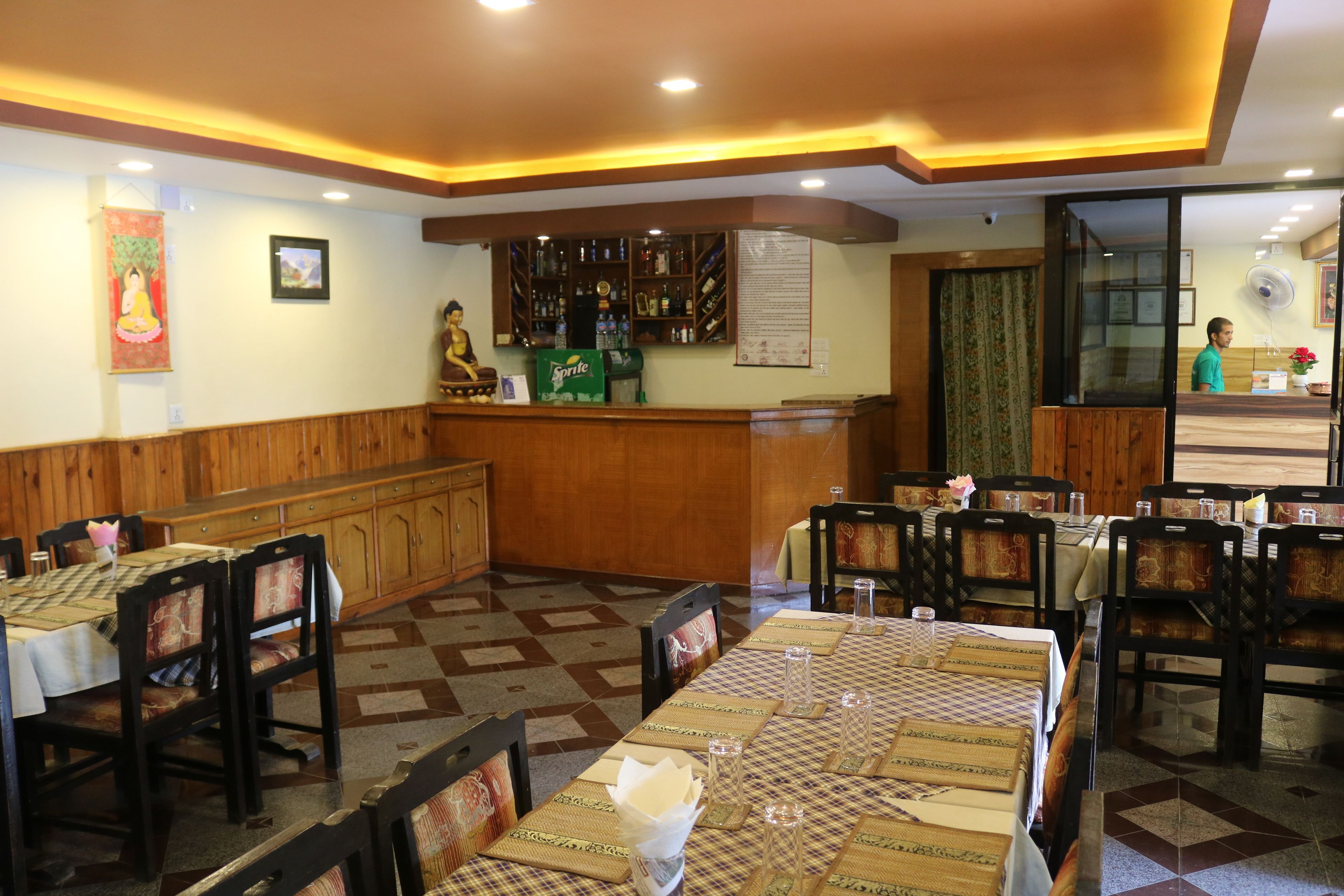 breakfast, lunch, dinner served; local and international cuisine