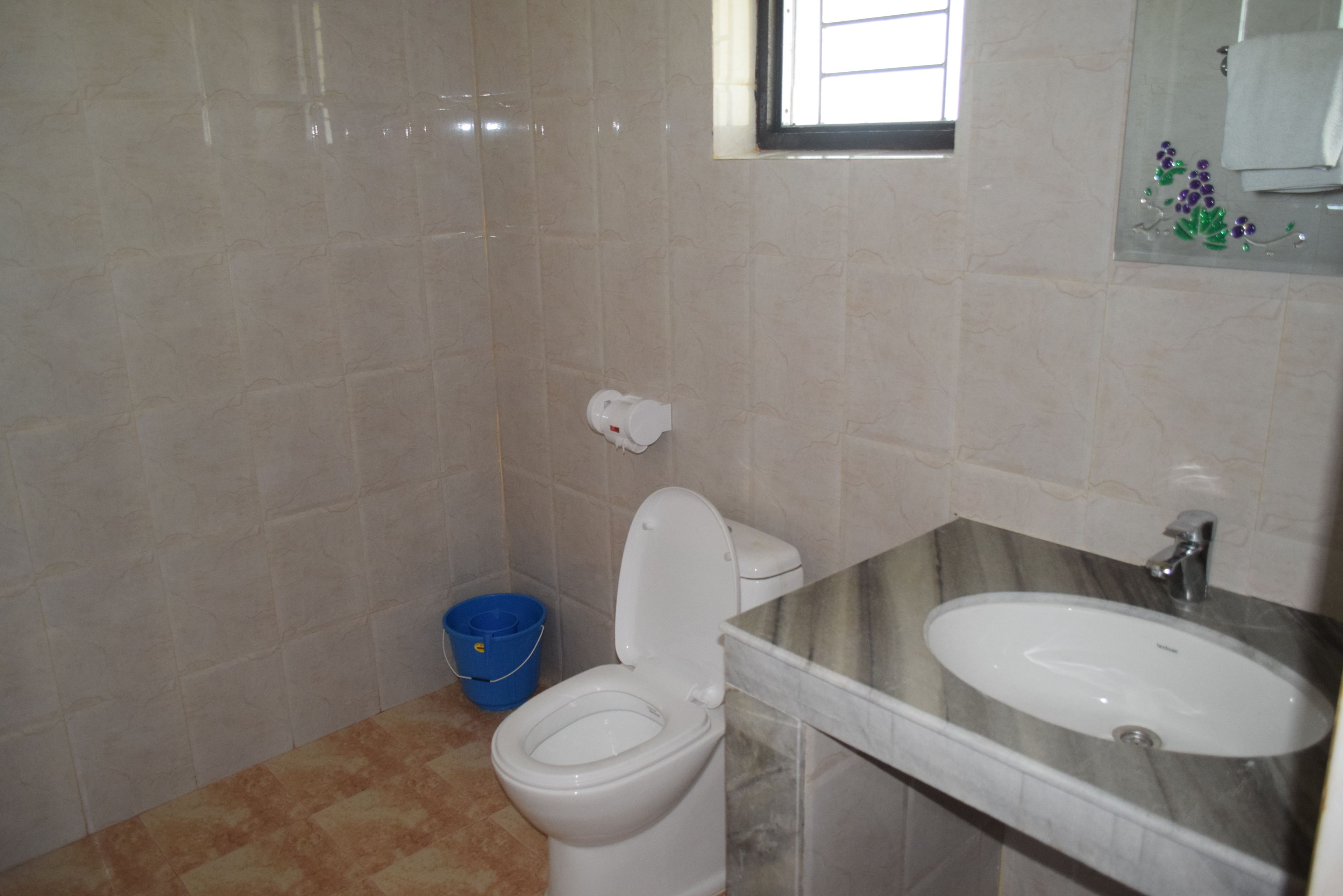 deluxe double room | bathroom sink