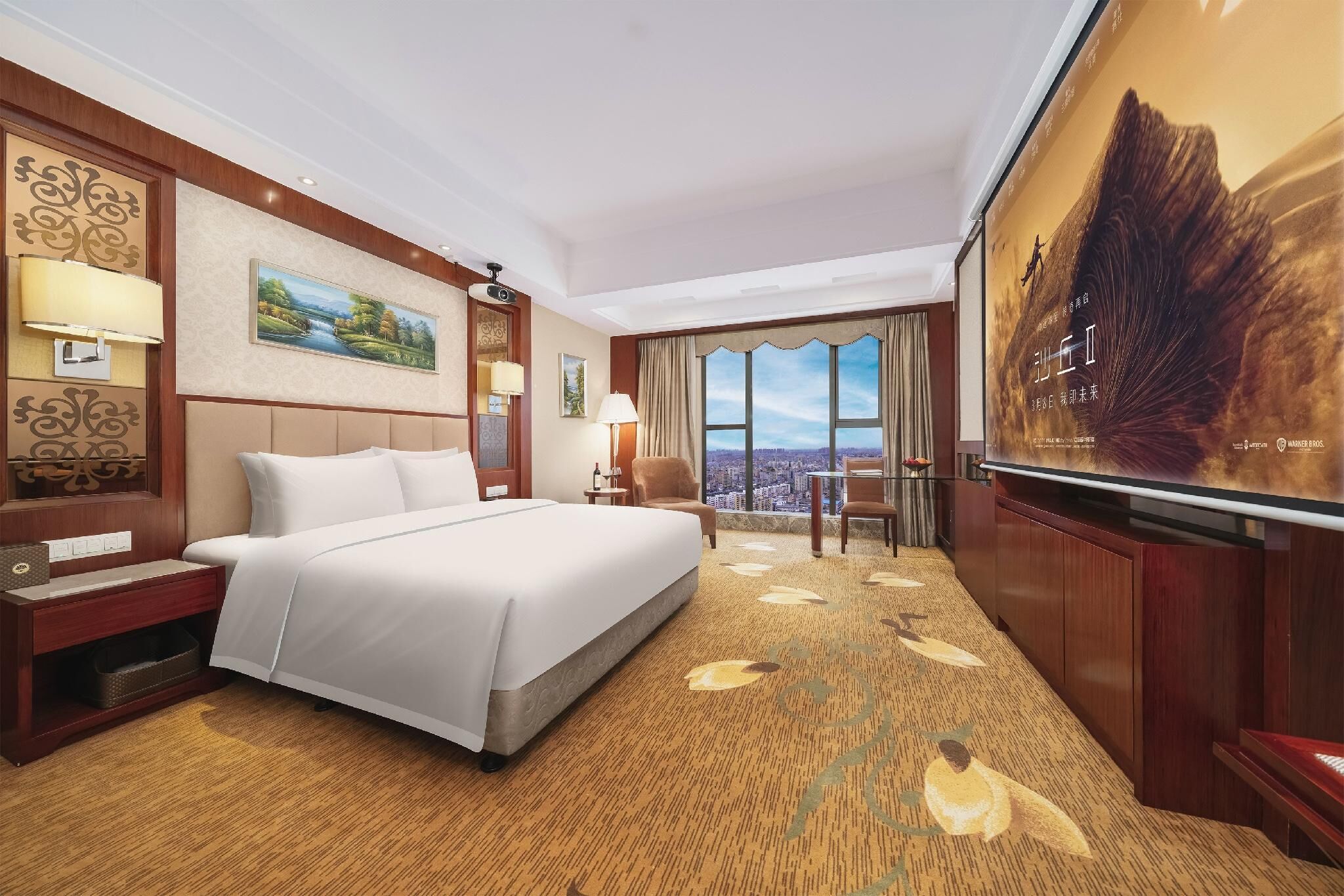 Minibar, in-room safe, desk, laptop workspace