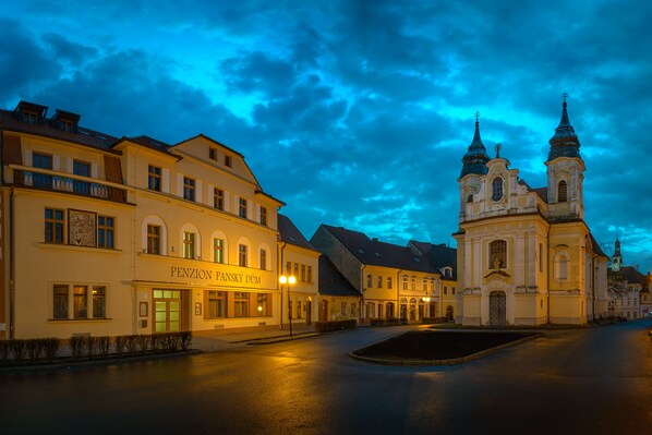 Entrada de la propiedad