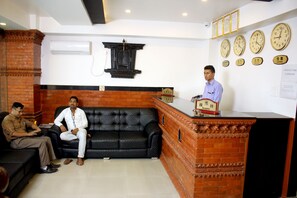 Sitteområde i lobbyen