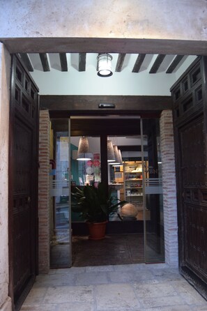 Façade de l’hébergement