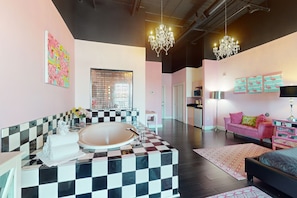 Bañera de hidromasaje privada