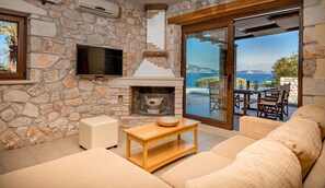 Villa, 3 Bedrooms, Private Pool (Split Level) | In-room safe, desk, soundproofing, iron/ironing board - Kymaros Villas (Zakynthos)