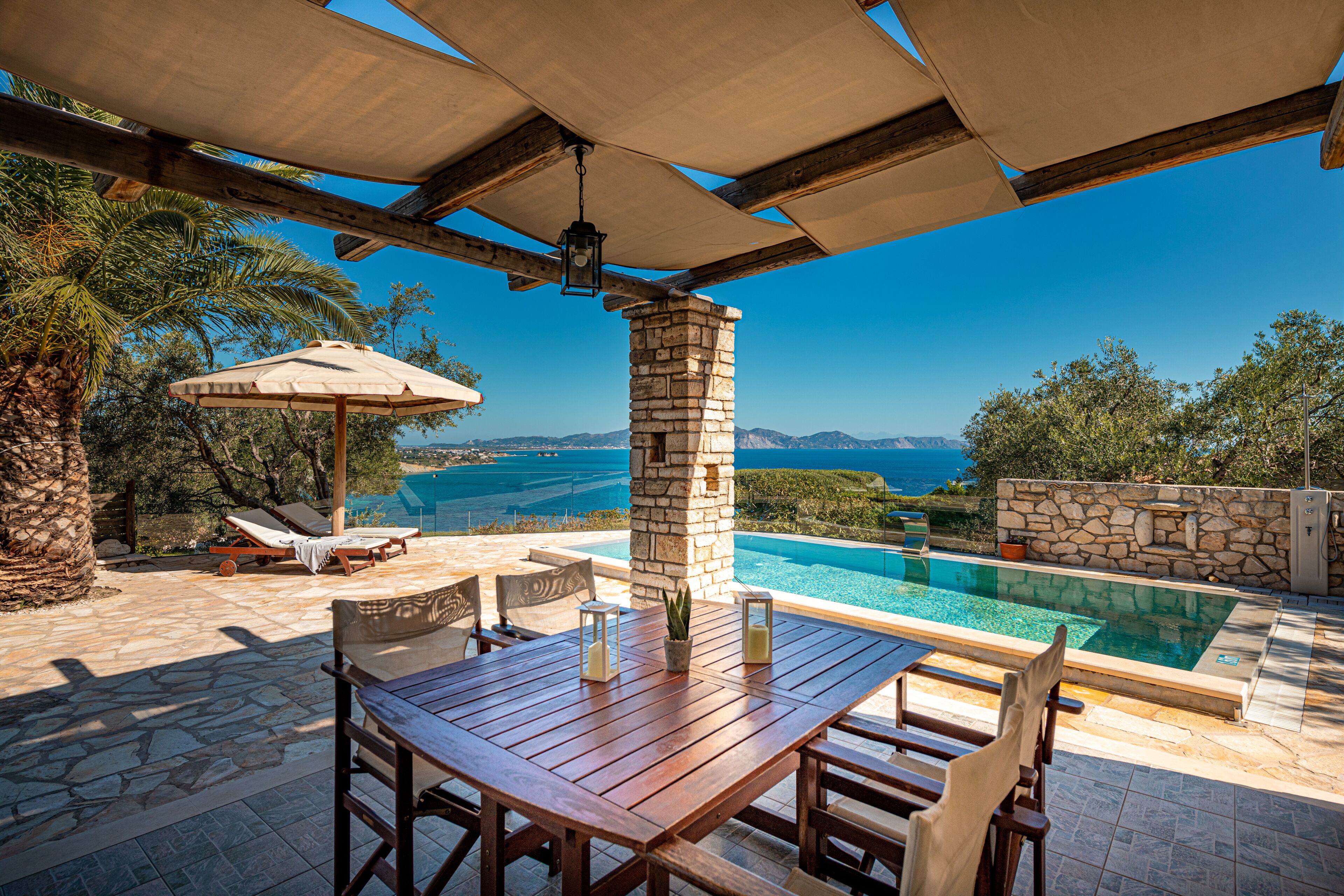 Villa, 3 Bedrooms, Private Pool (Split Level) | Terrace/patio