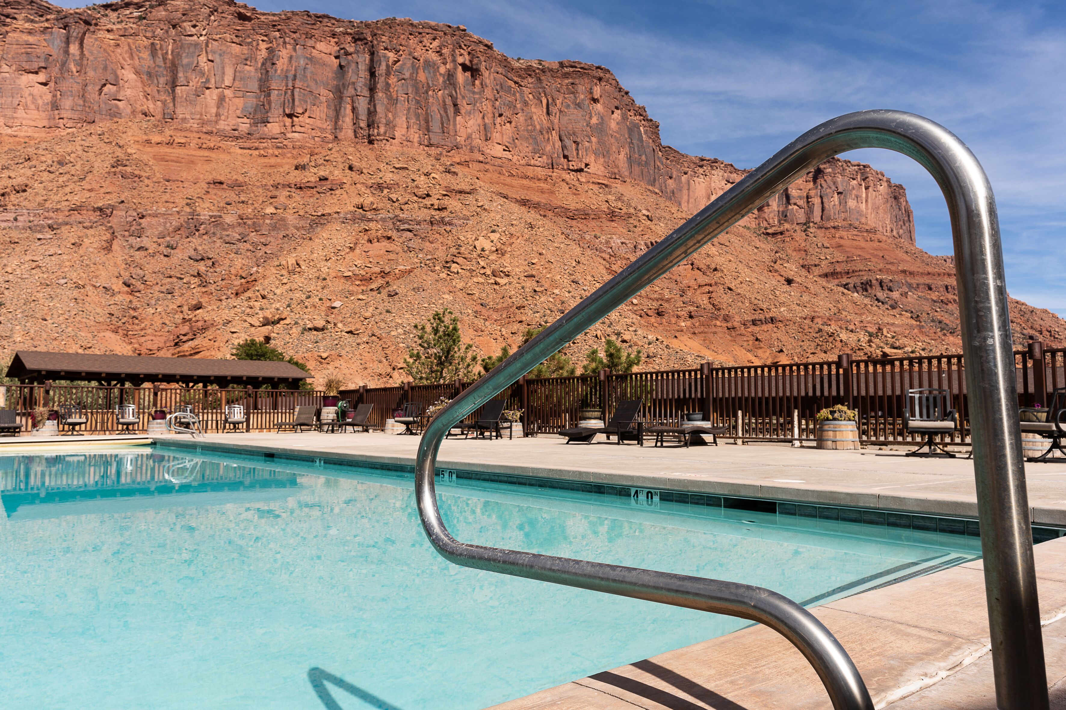 Alberca al aire libre por temporada 